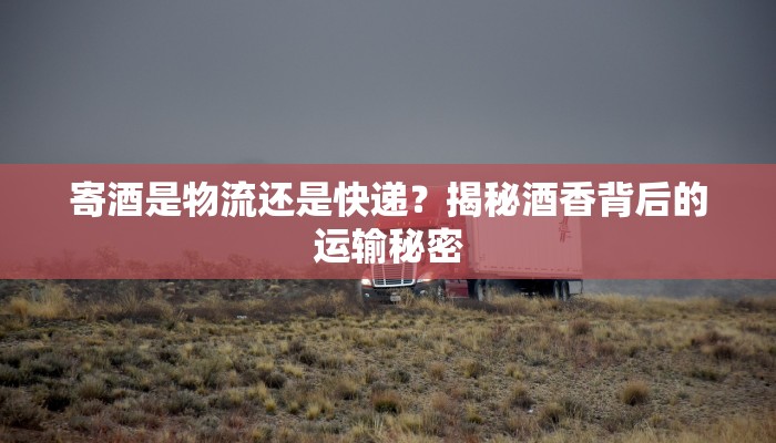 寄酒是物流还是快递？揭秘酒香背后的运输秘密