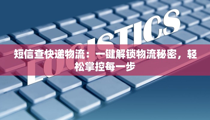 短信查快递物流：一键解锁物流秘密，轻松掌控每一步