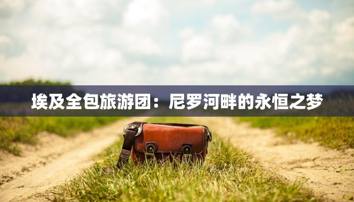 埃及全包旅游团：尼罗河畔的永恒之梦