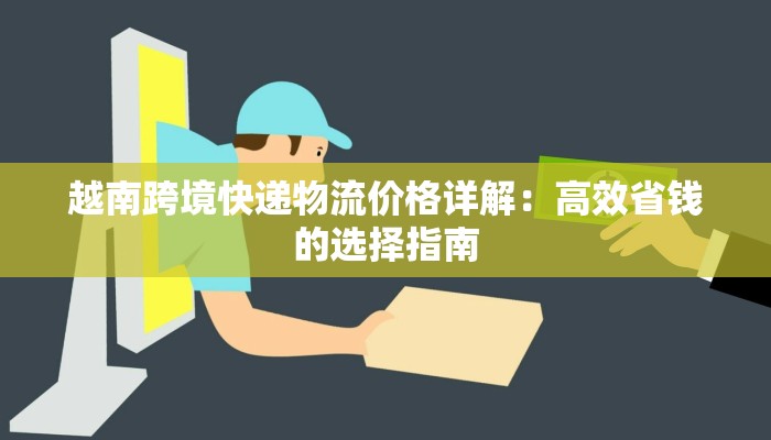 越南跨境快递物流价格详解:高效省钱的选择指南
