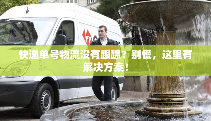 快递单号物流没有跟踪？别慌，这里有解决方案！