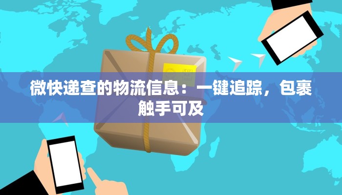 微快递查的物流信息：一键追踪，包裹触手可及