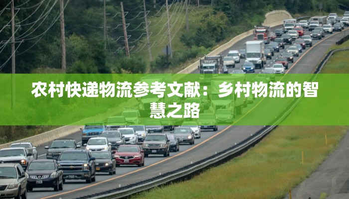 农村快递物流参考文献：乡村物流的智慧之路