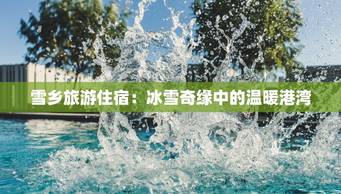 雪乡旅游住宿:冰雪奇缘中的温暖港湾