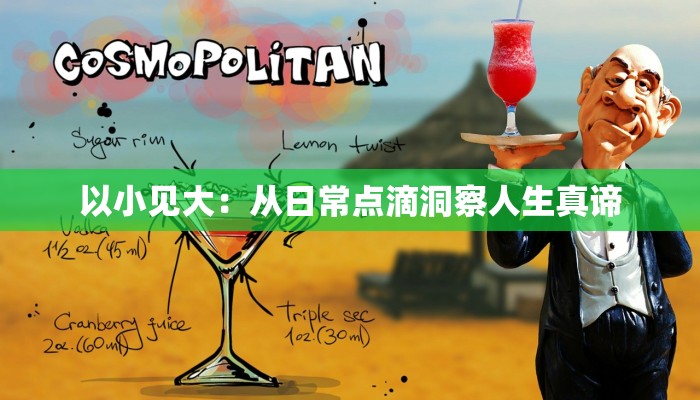 以小见大：从日常点滴洞察人生真谛