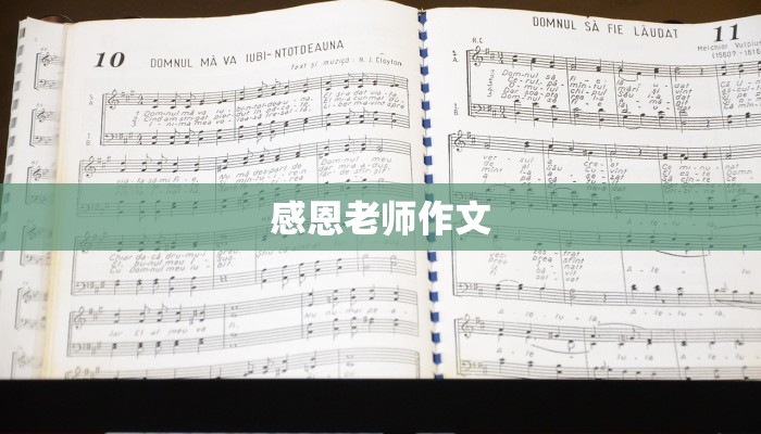 感恩老师作文