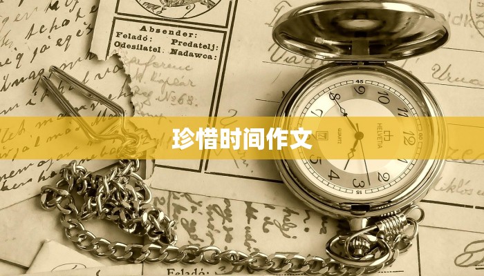 珍惜时间作文