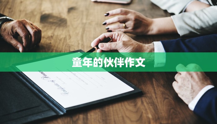 童年的伙伴作文