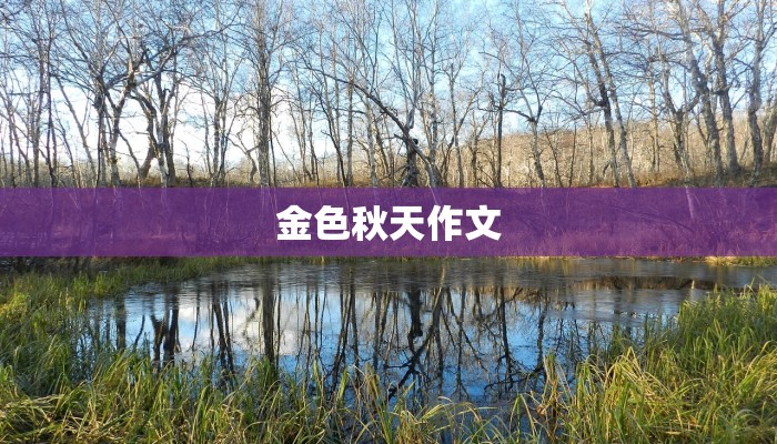 金色秋天作文