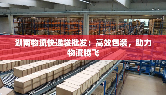 湖南物流快递袋批发：高效包装，助力物流腾飞